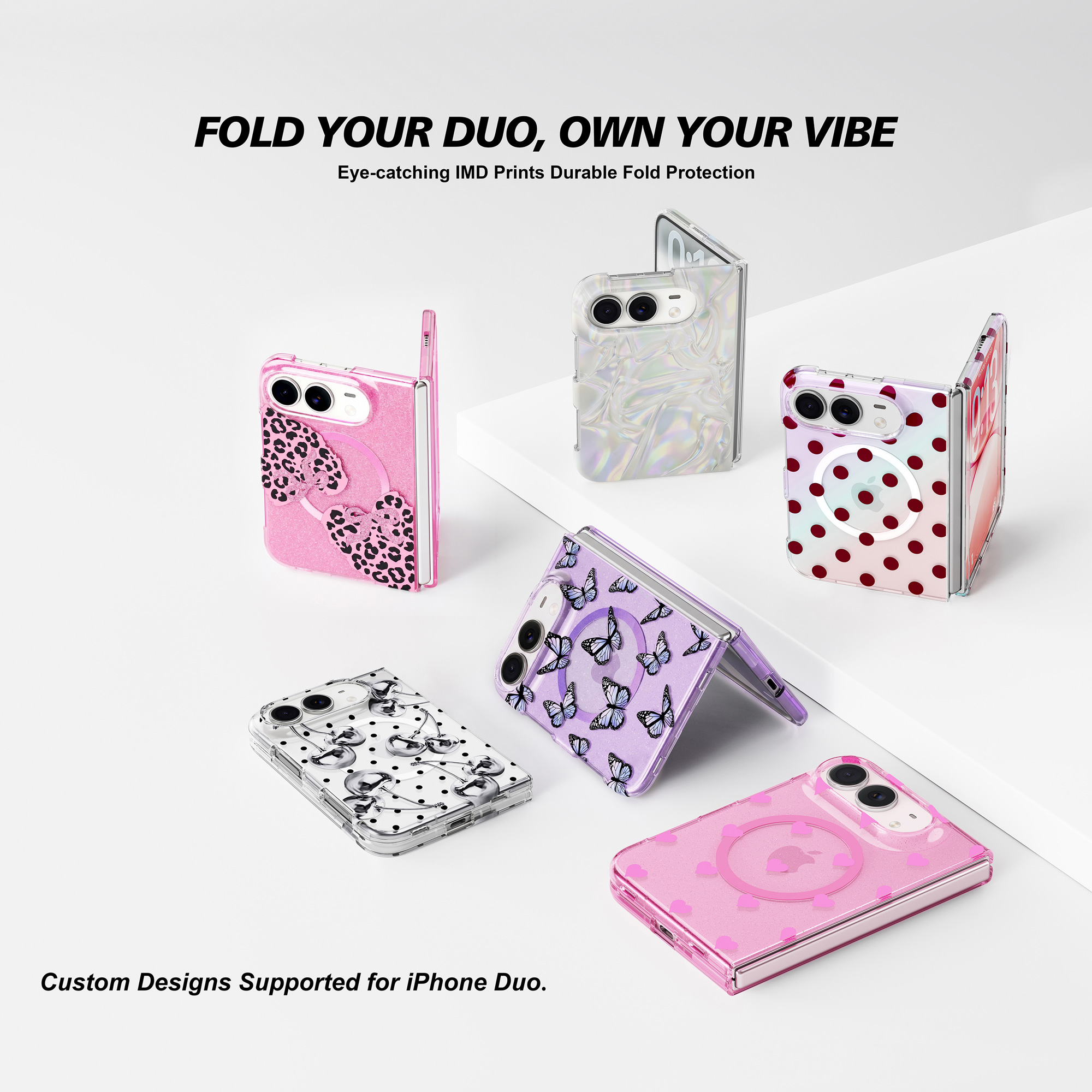 iPhone Duo 折叠 双面IMD 手机壳